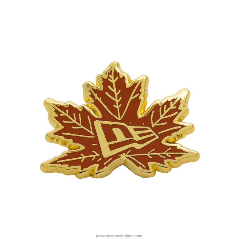 New Era esdoornblad gouden pin badge 0J2843215