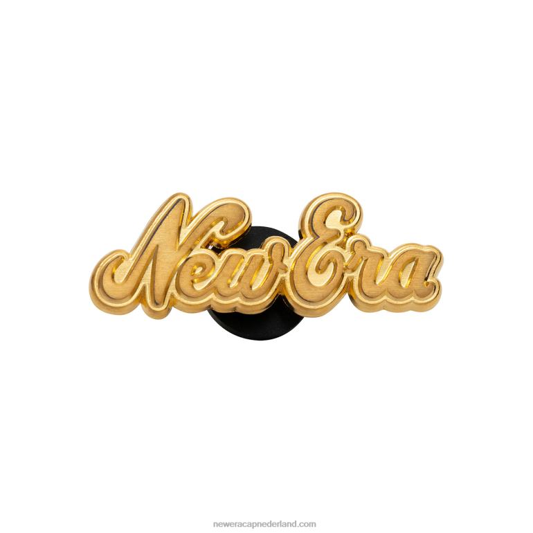 New Era script gouden pin-badge 0J2843216