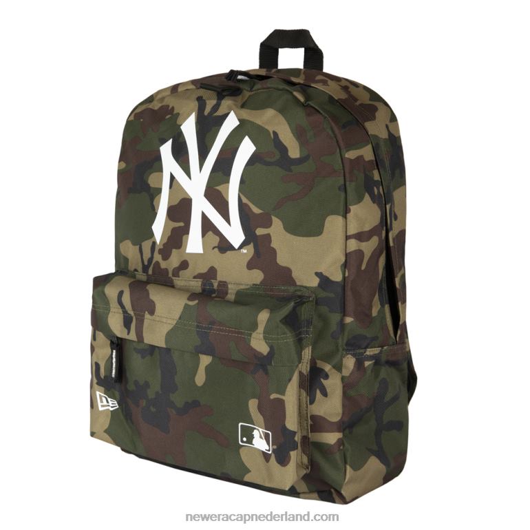 New Era New York Yankees Woodland Camo Stadium-rugzak 0J2843183