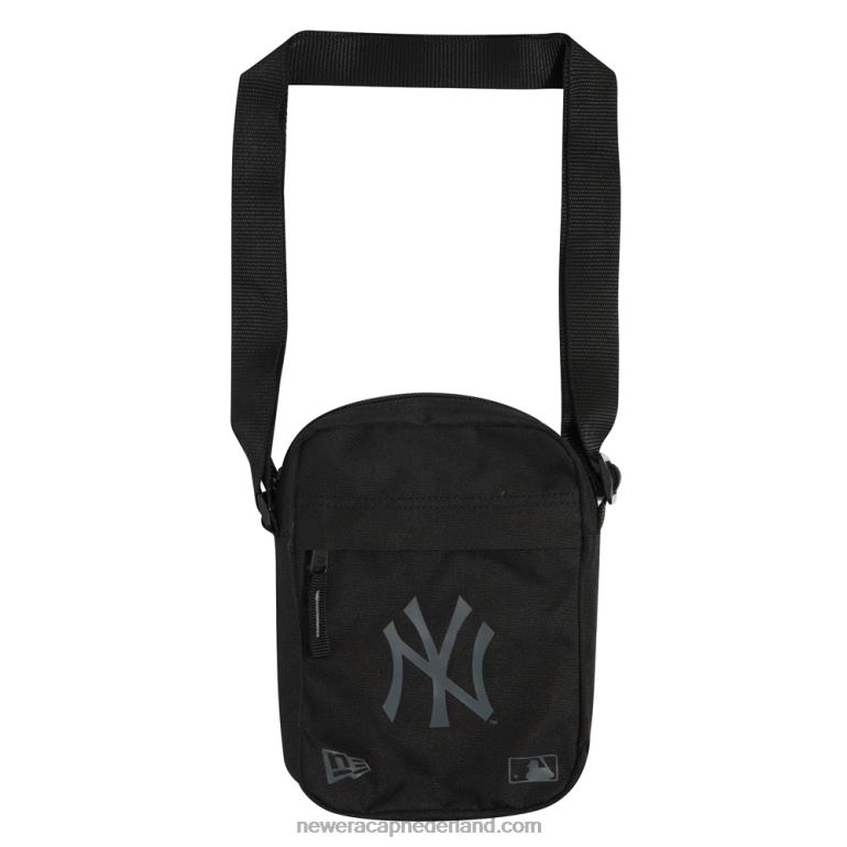 New Era New York Yankees logo zwarte zijtas 0J2843197