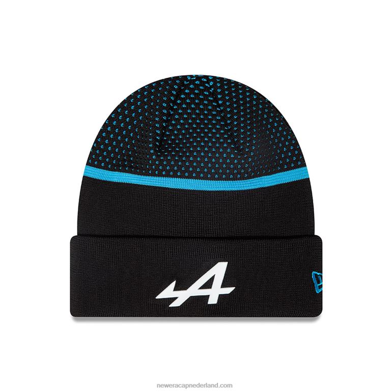 New Era Alpine team cuff zwarte muts 0J2842358