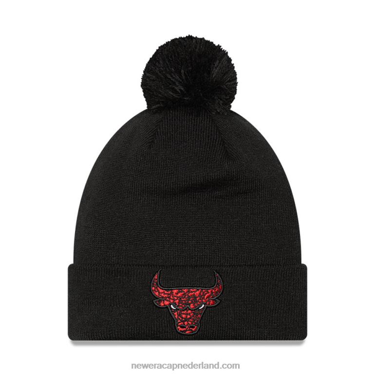 New Era chicago bulls infill zwarte bolle muts 0J2842345