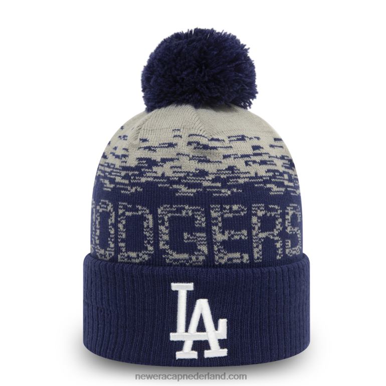 New Era la dodgers marineblauwe muts met bolletjes 0J2842550