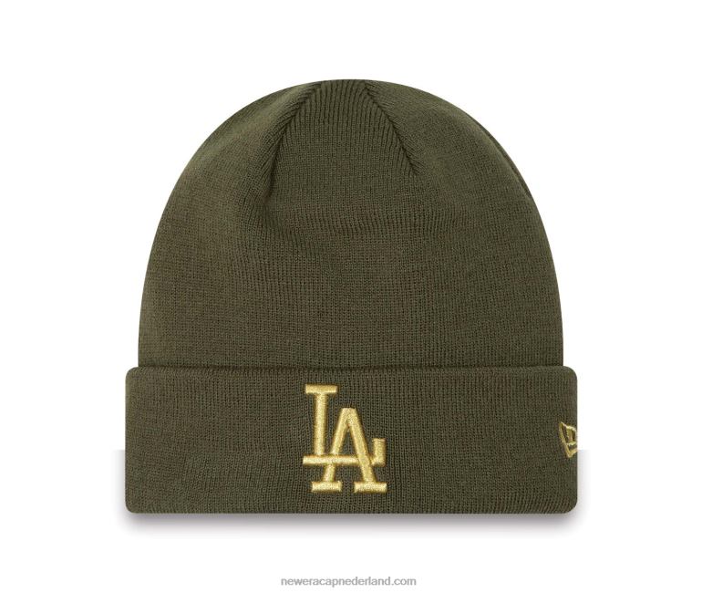 New Era la dodgers metallic groene muts voor dames 0J2842331