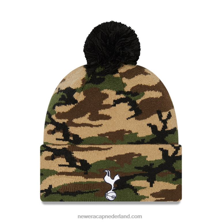 New Era tottenham hotspur camo bobbel muts 0J2842344