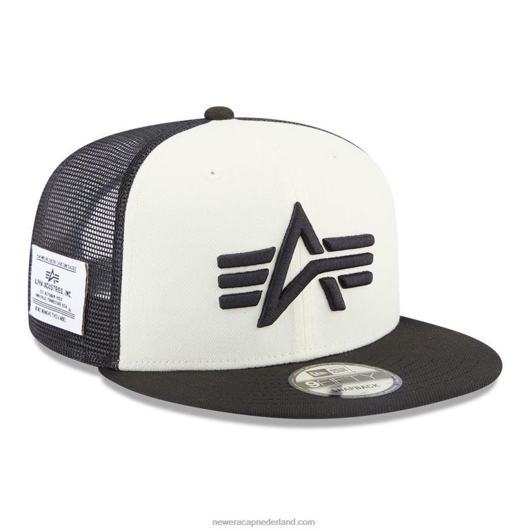 New Era Alpha Industries zwarte 9fifty snapback pet 0J2841864