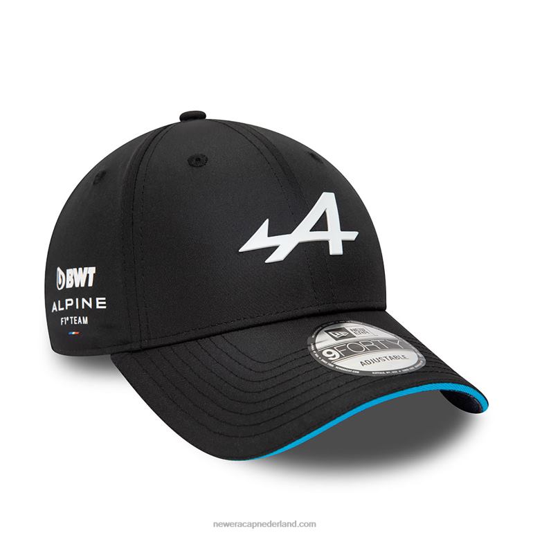 New Era Alpine team zwarte 9forty verstelbare pet 0J2841744