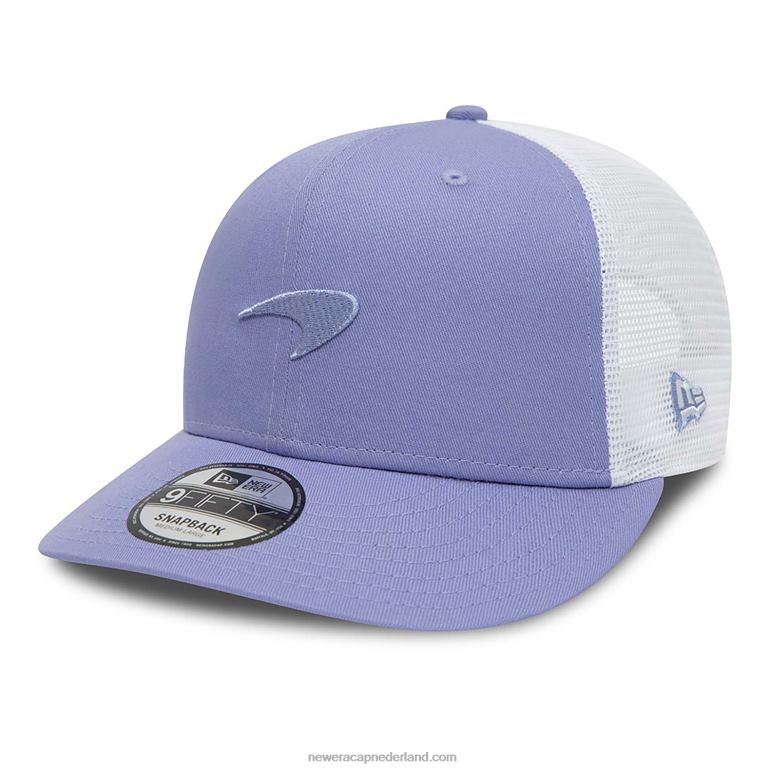 New Era McLaren racing pastel paarse 9fifty snapback pet 0J2841966