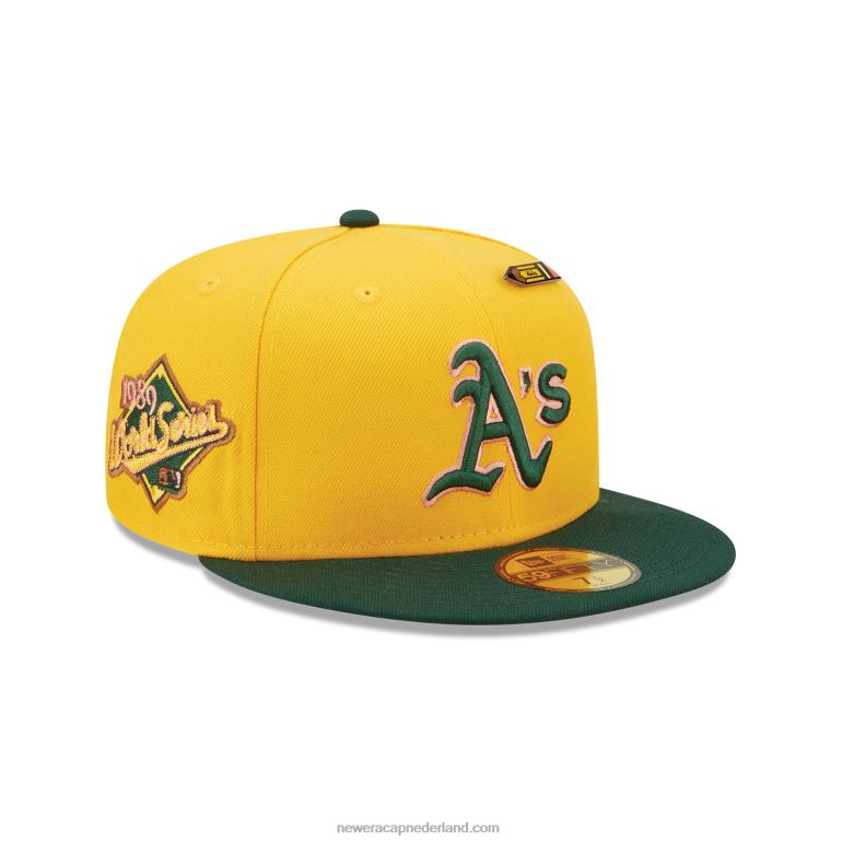 New Era Oakland Athletics Back to School gele 59fifty pet 0J2841260