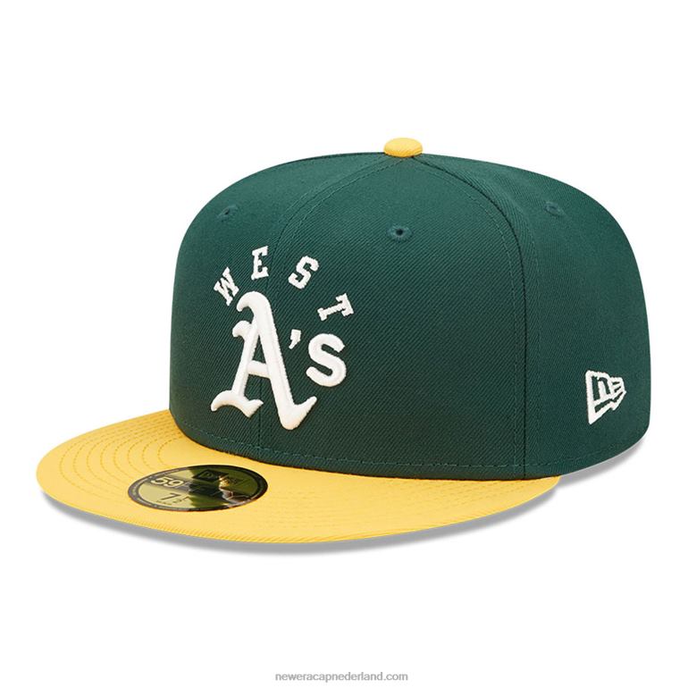 New Era Oakland Athletics League Green 59fifty pet 0J2841105