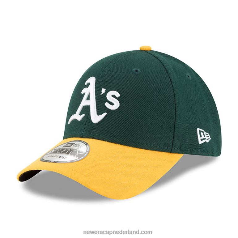 New Era Oakland atletiek de league green 9forty cap 0J2841657