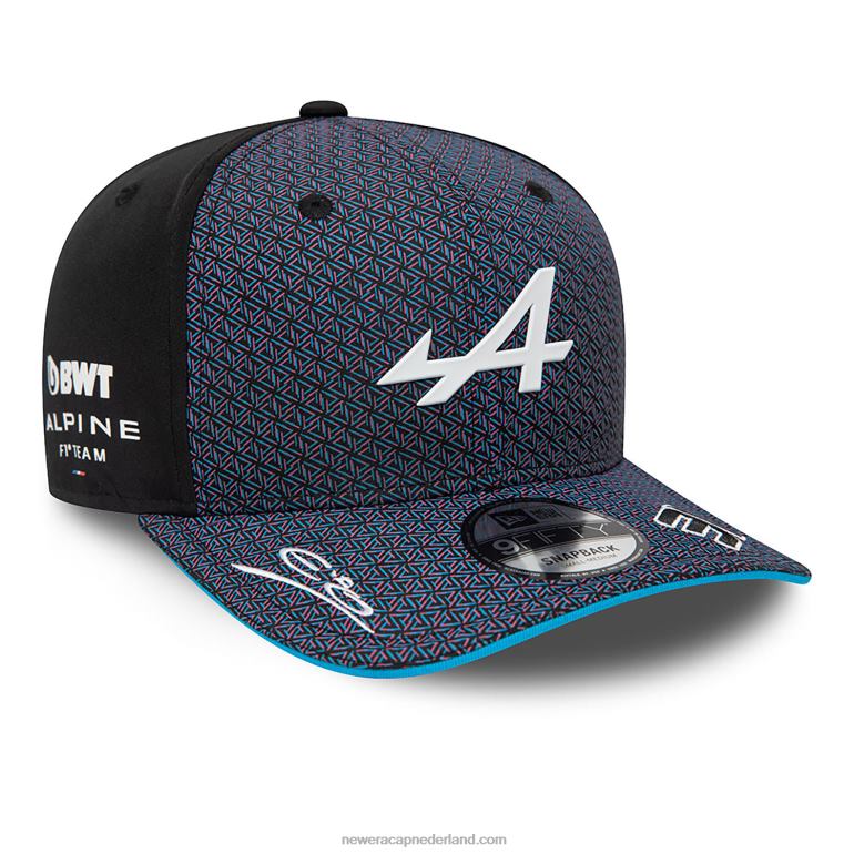 New Era alpine driver esteban ocon zwarte 9fifty snapback pet 0J2841949