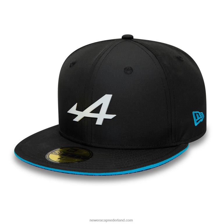 New Era alpine team zwarte 59fifty pet 0J284861