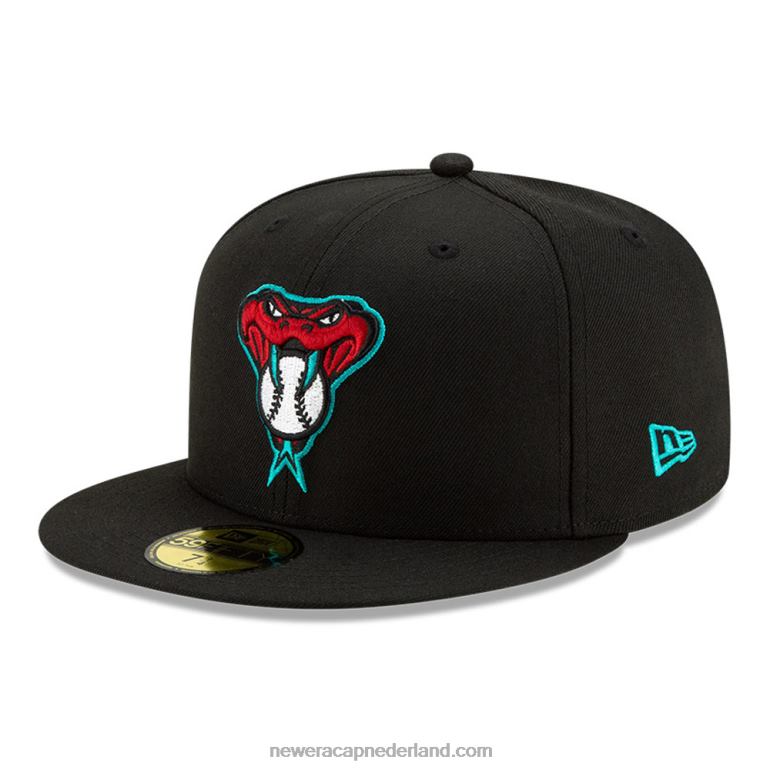 New Era arizona diamondbacks ac perf alt zwart 59fifty cap 0J284552