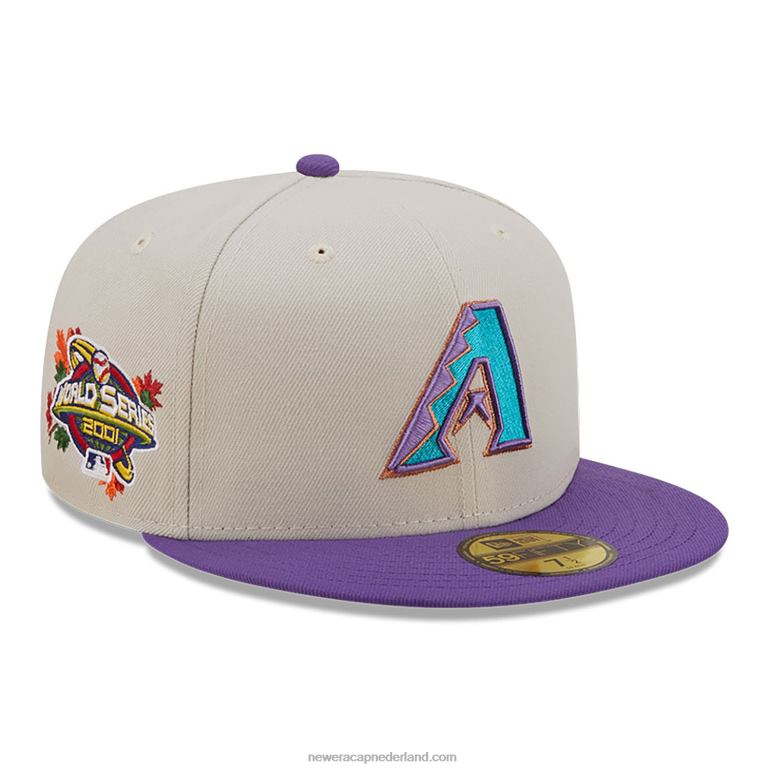 New Era arizona diamondbacks herfst klassieke witte 59fifty pet 0J284409