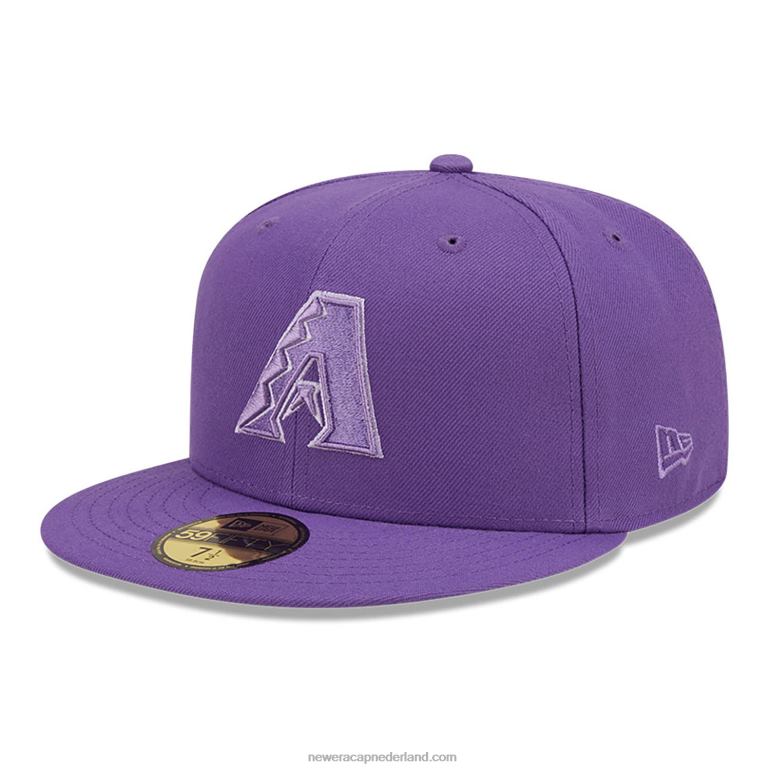 New Era arizona diamondbacks monocamo paarse 59fifty cap 0J2841063