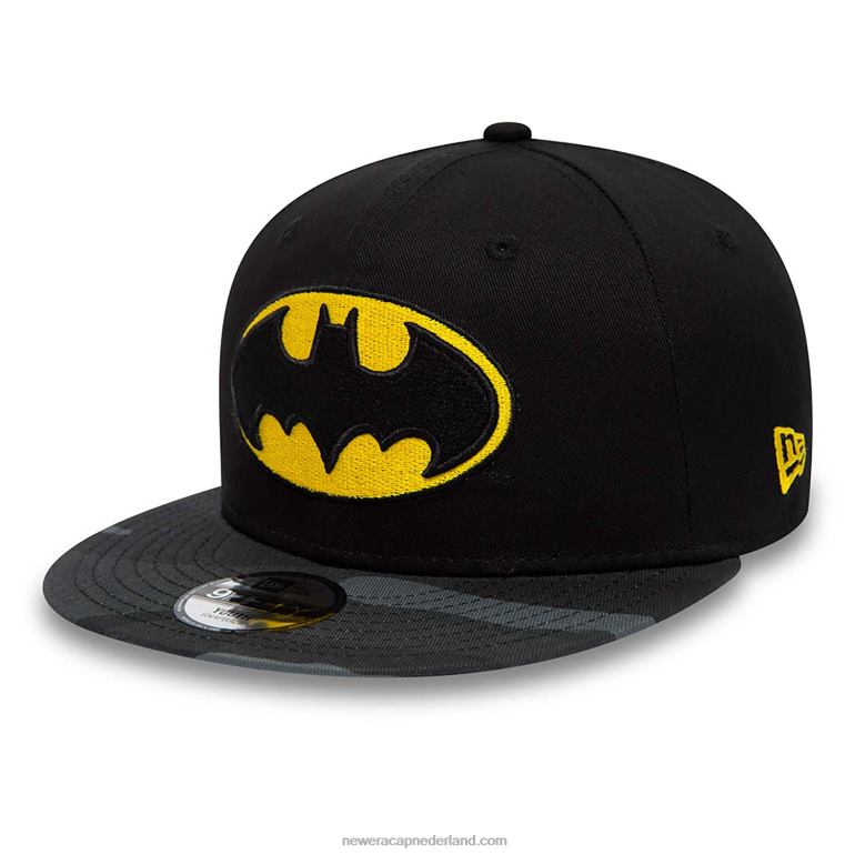 New Era batman jeugd dc camo zwarte 9fifty snapback pet 0J2841837