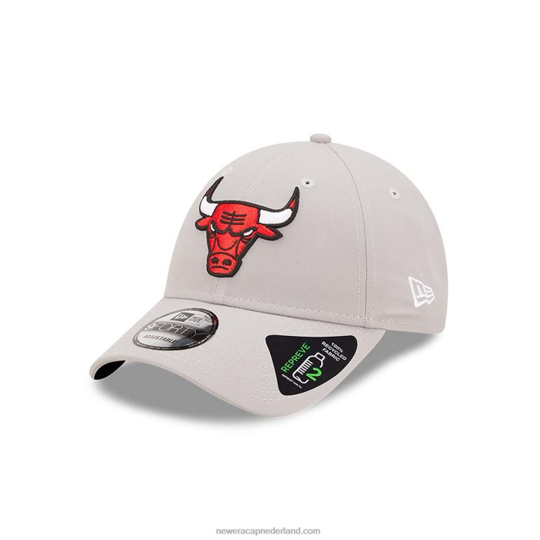 New Era chicago bulls repreve grijze 9forty verstelbare pet 0J2841770