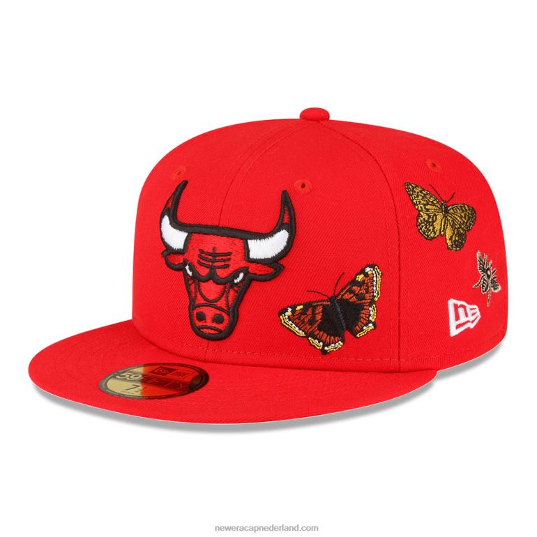 New Era chicago bulls vilt x nba rode 59fifty pet 0J2841349