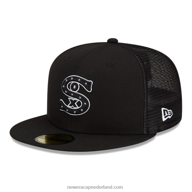 New Era chicago white sox mlb slagoefening zwart 59fifty cap 0J2841221