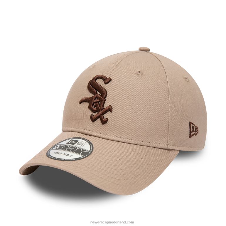 New Era chicago white sox seizoensbeige 9forty verstelbare pet 0J2841782