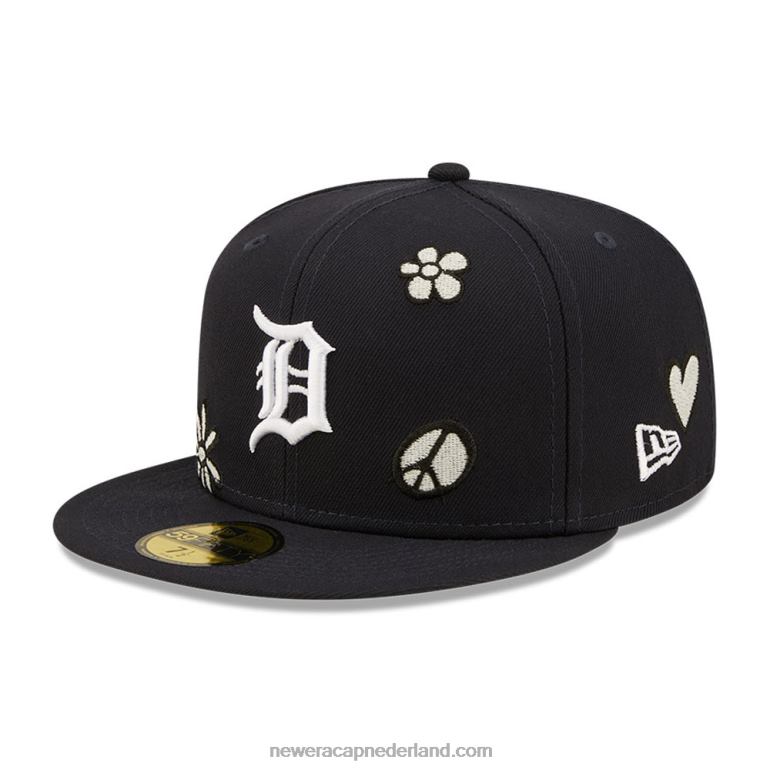 New Era detroit tigers mlb zonlicht pop marine 59fifty pet 0J284177