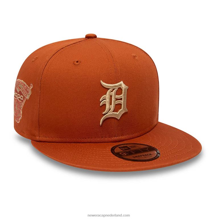 New Era detroit tigers side patch middenbruine 9fifty snapback cap 0J2842087