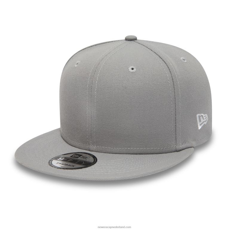 New Era grijze 59fifty getailleerde pet 0J284987