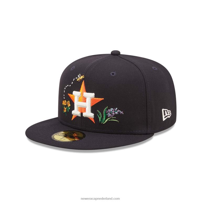 New Era houston astros aquarel bloemen marine 59fifty cap 0J284105