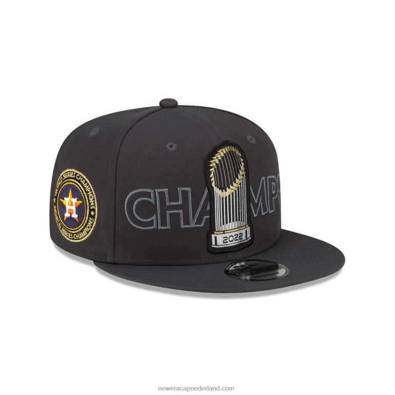 New Era houston astros mlb parade donkergrijze 9fifty snapback pet 0J2841857