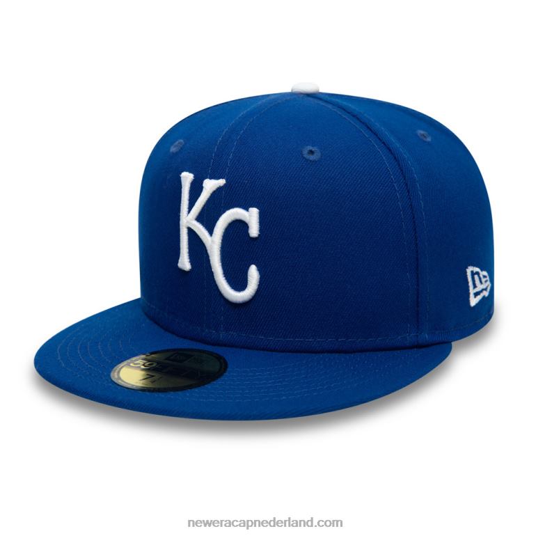 New Era kansas city royals ac perf blauw 59fifty cap 0J2841385