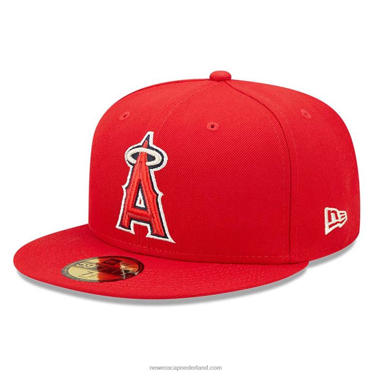 New Era la angels authentic on field red 59fifty cap 0J2841044