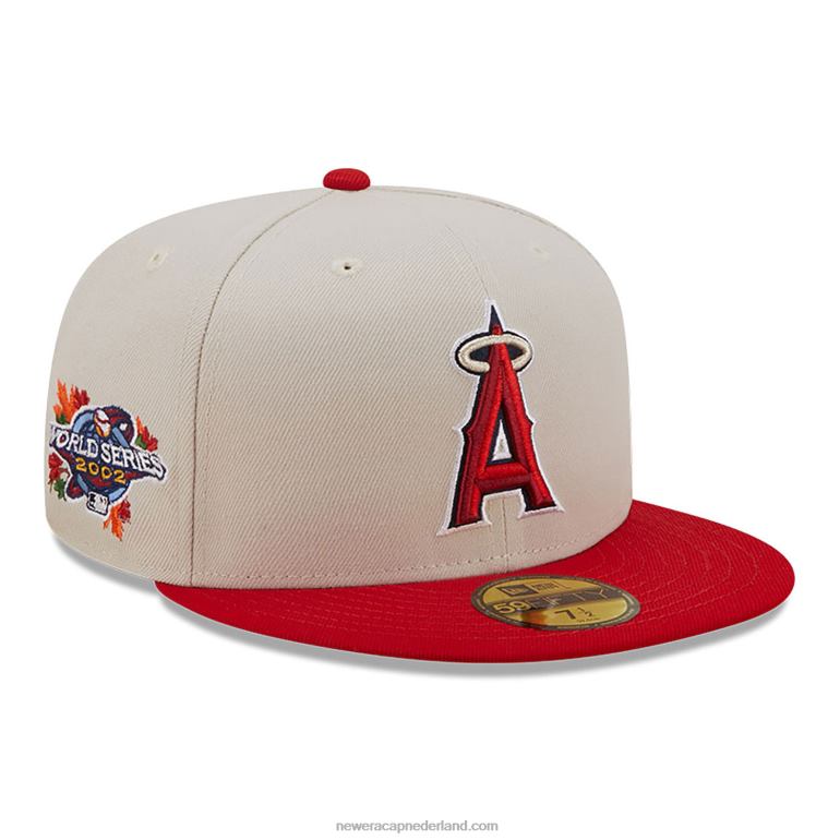 New Era la angels herfst klassieke witte 59fifty pet 0J284890