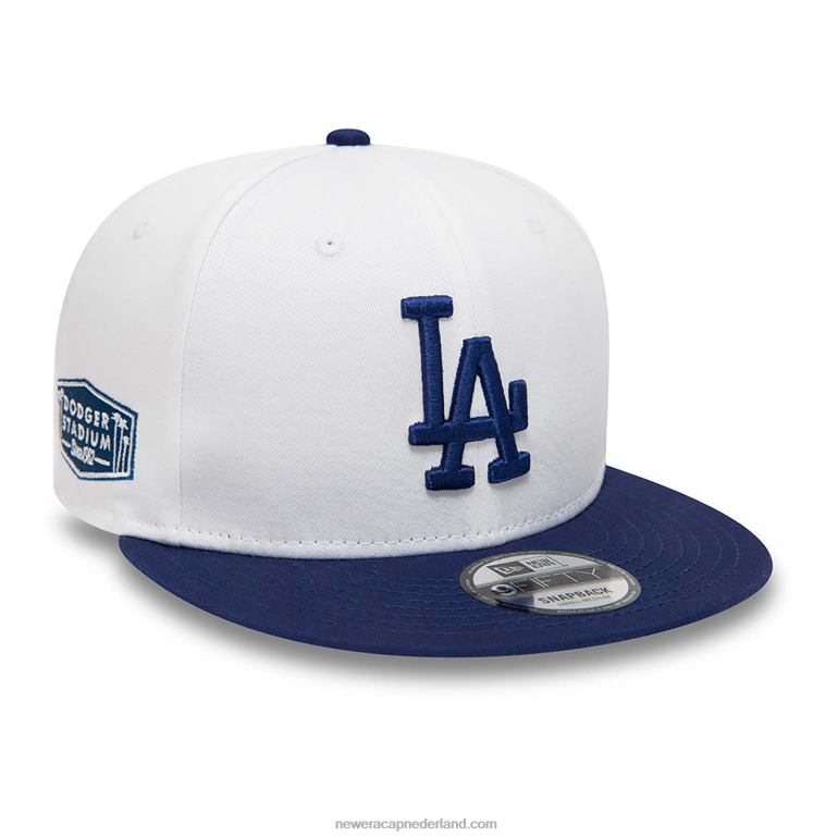 New Era la dodgers crown patches witte 9fifty snapback pet 0J2842073