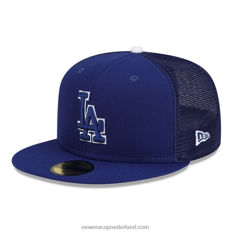 New Era la dodgers mlb slagoefening blauwe 59fifty cap 0J2841162