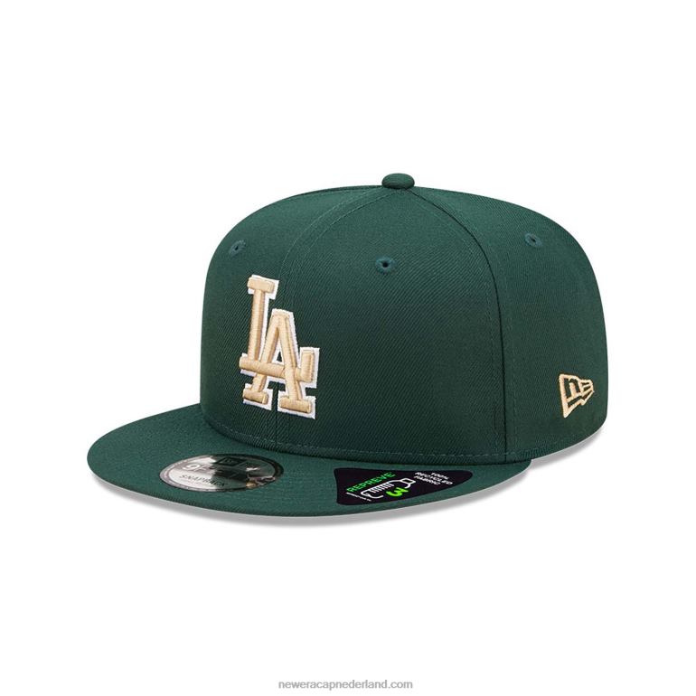 New Era la dodgers repreve donkergroene 9fifty snapback pet 0J2842030