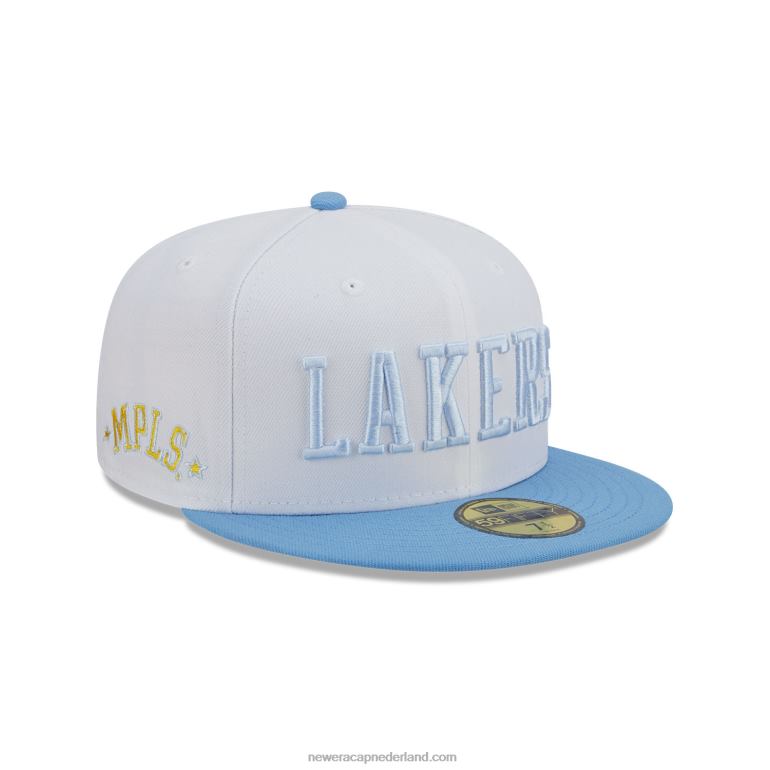 New Era la lakers nba klassieke witte 59fifty pet 0J28422