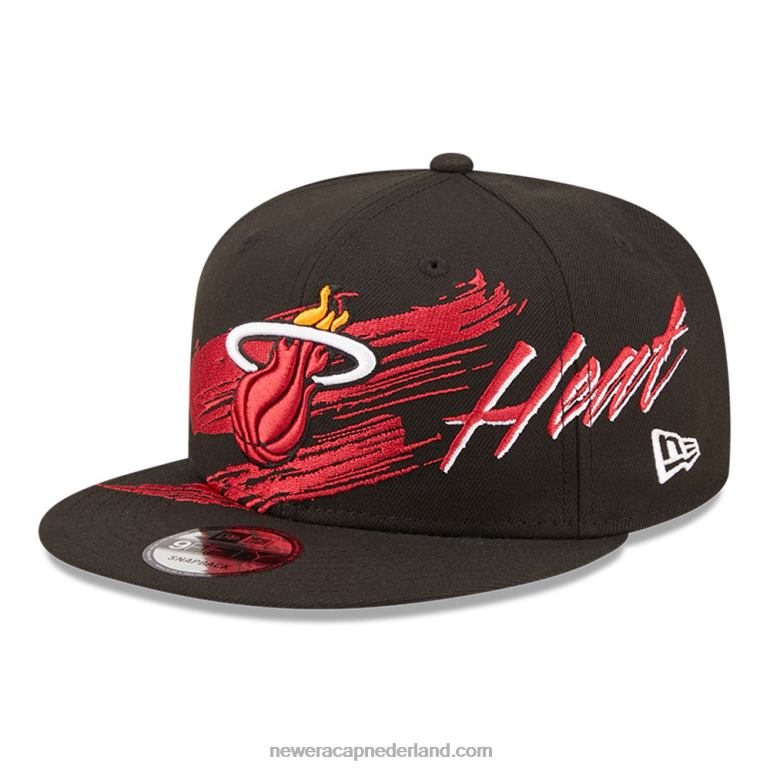 New Era miami heat nba sweep zwarte 9fifty snapback pet 0J2842094