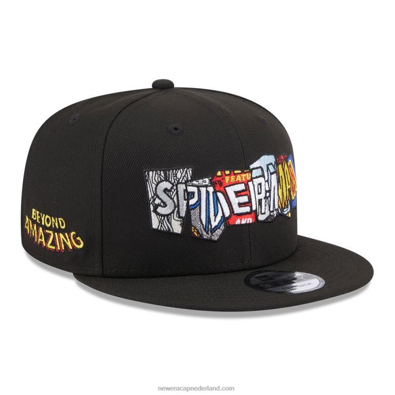 New Era spider-man zwarte 9fifty snapback pet 0J2842032