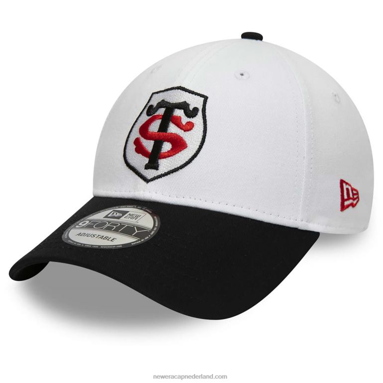 New Era stade toulousain tweekleurige witte 9forty verstelbare pet 0J2841729