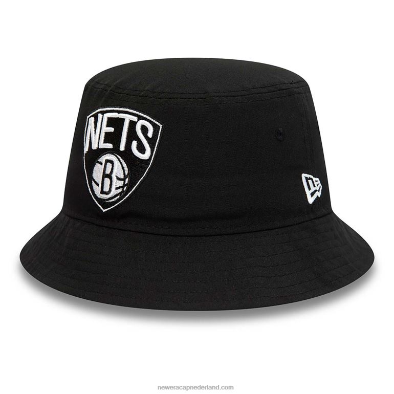 New Era Brooklyn Nets print infill zwarte vissershoed 0J2842314