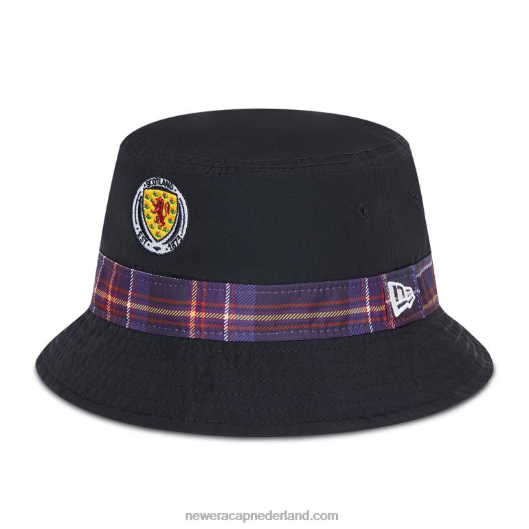 New Era Schotse fa tartan logo marine vissershoed 0J2842305