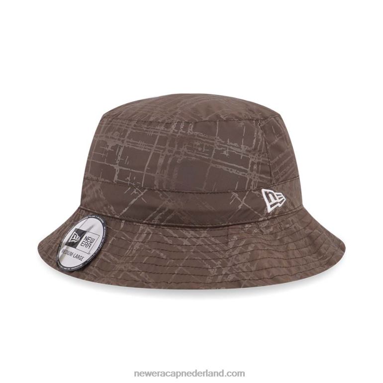 New Era bruine opvouwbare vissershoed 0J2842297