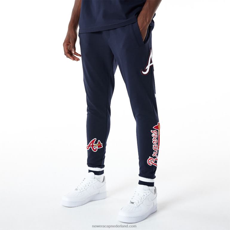 New Era atlanta braves mlb logo select navy joggingbroek 0J2842602