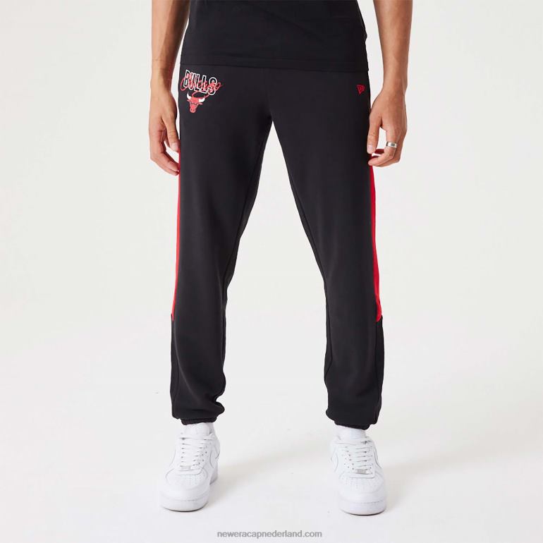 New Era chicago bulls nba script zwarte joggingbroek 0J2842607