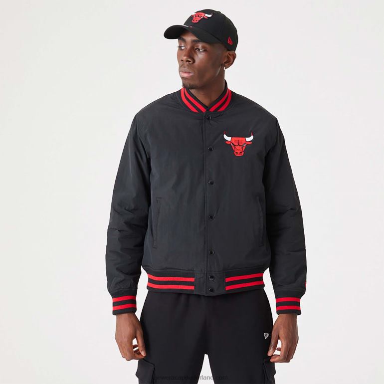 New Era chicago bulls nba script zwart bomberjack 0J2842563