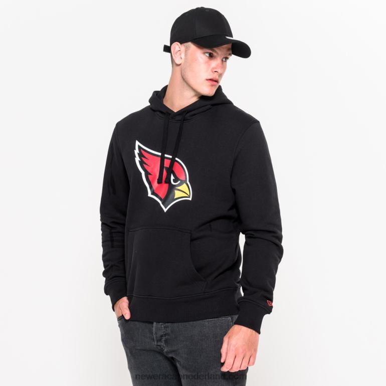 New Era Arizona Cardinals teamlogo zwarte hoodie 0J2842708