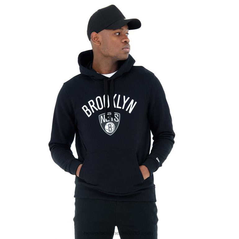 New Era Brooklyn Nets zwarte hoodie 0J2842724