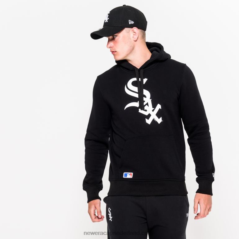 New Era Chicago white sox teamlogo zwarte hoodie 0J2842757