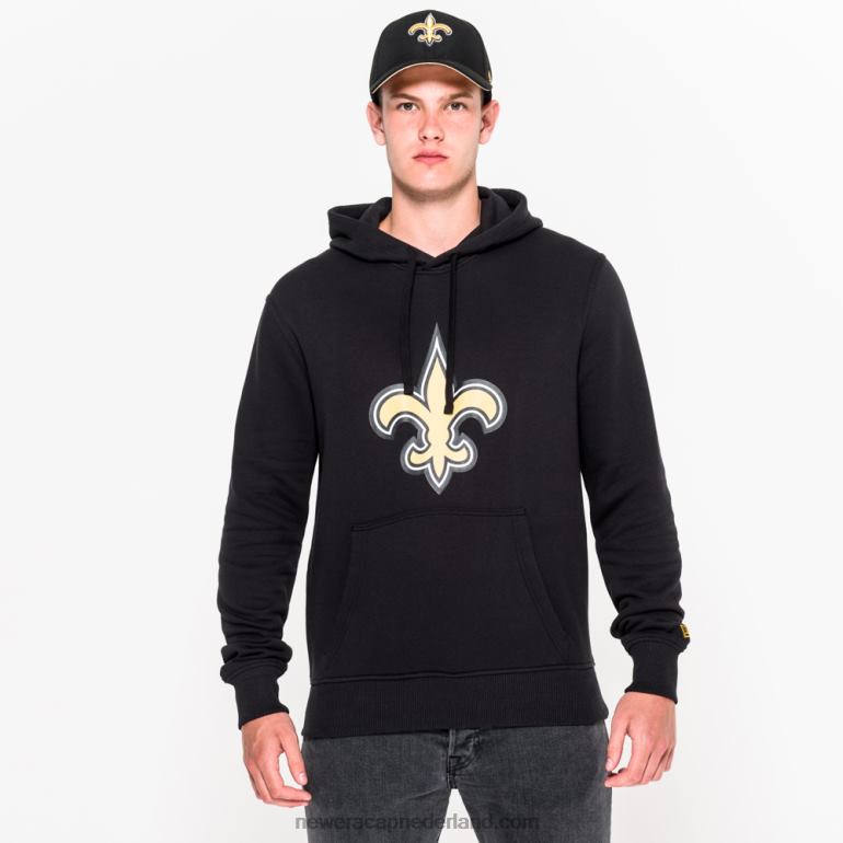 New Era New Orleans Saints team logo zwarte hoodie 0J2842670